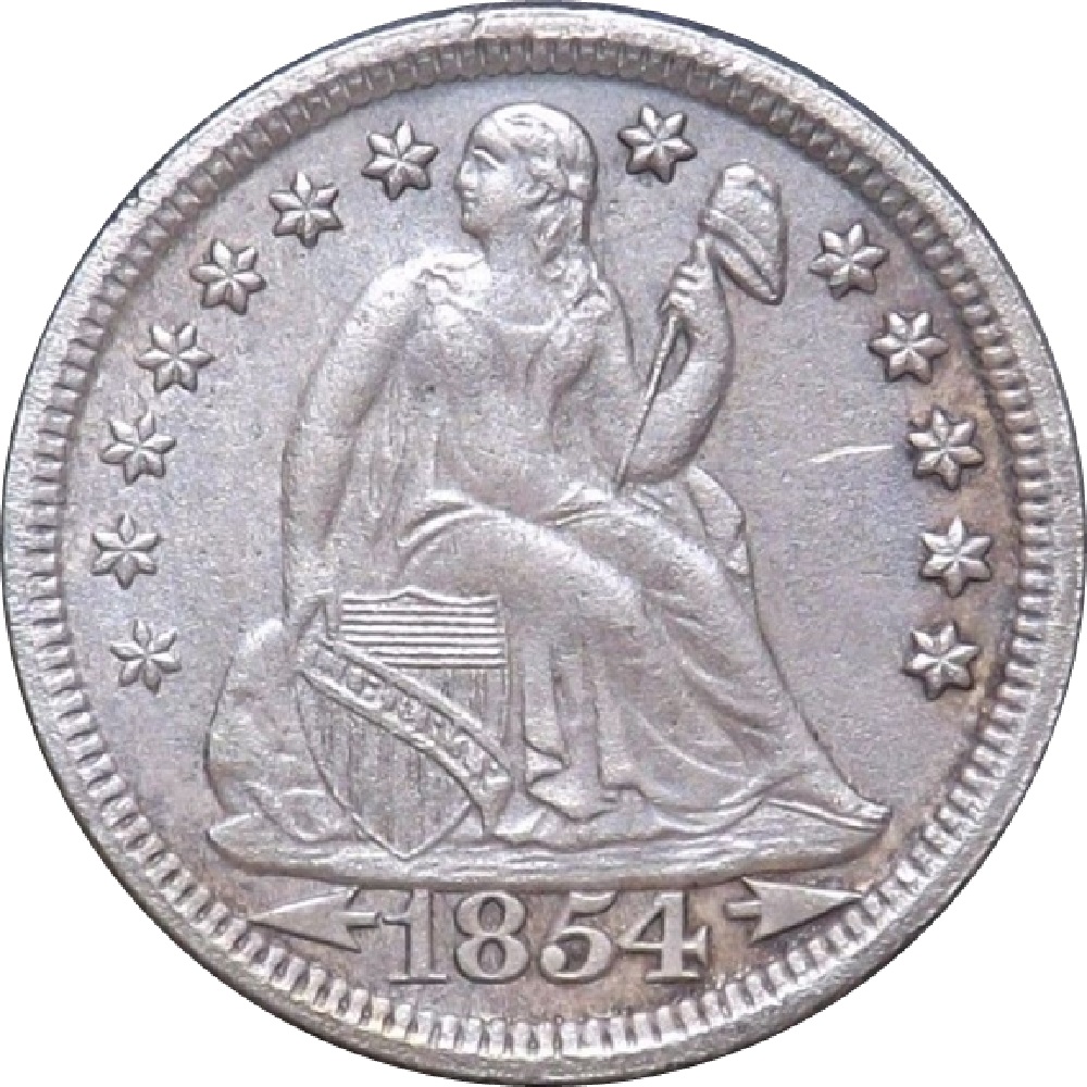 1854-Liberty-Seated-Dime
